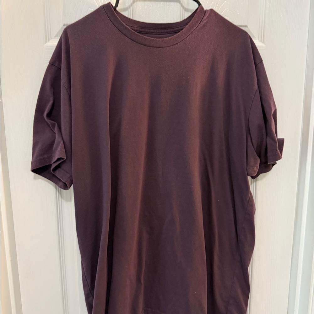 Fresh Clean Threads Maroon/Purple T-Shirt 2XL